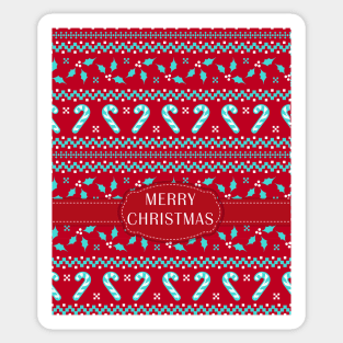 Cute Christmas Tree patterns  Ideas 2022 Sticker